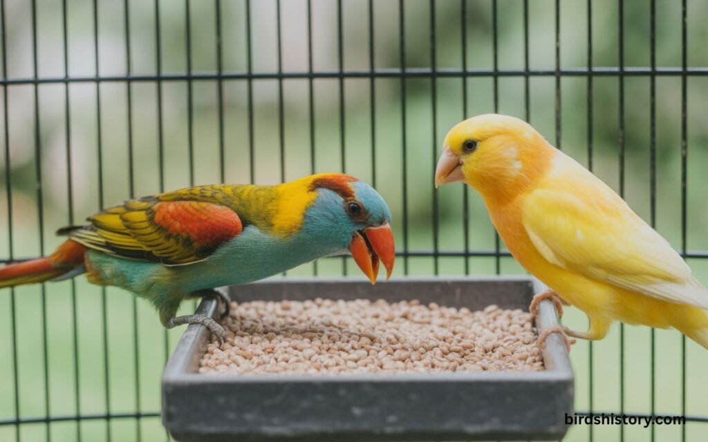 white millet bird food