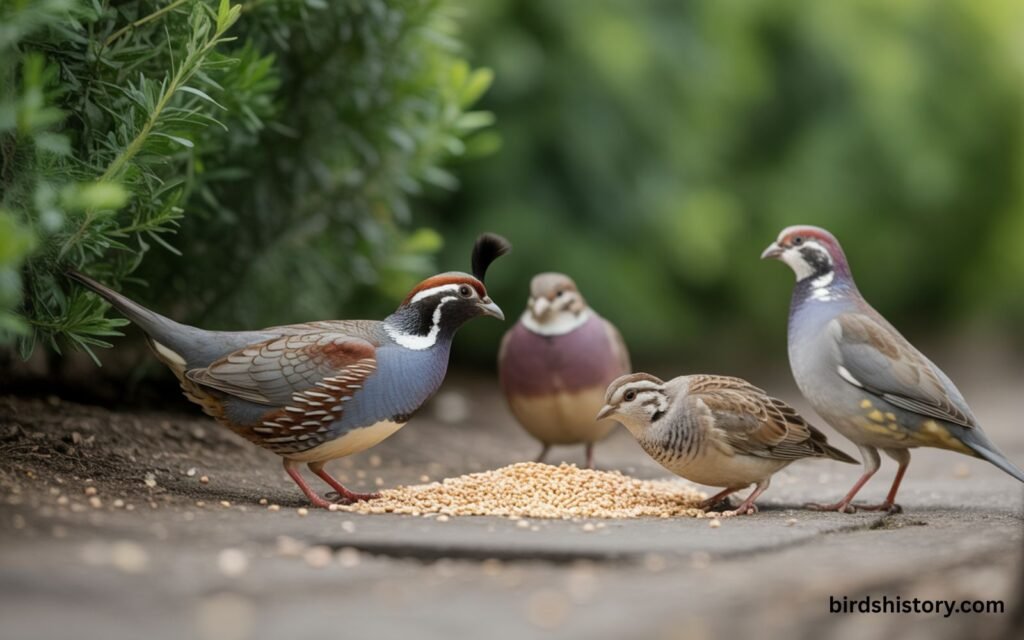white millet bird food