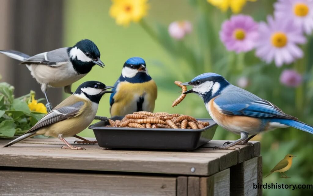 Which Birds Eat Mealworms