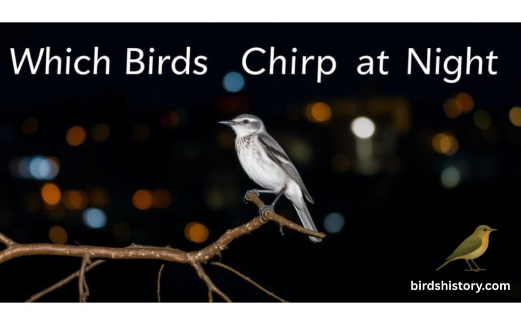 Which Birds Chirp at Night