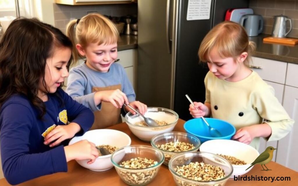 how to make bird food cake