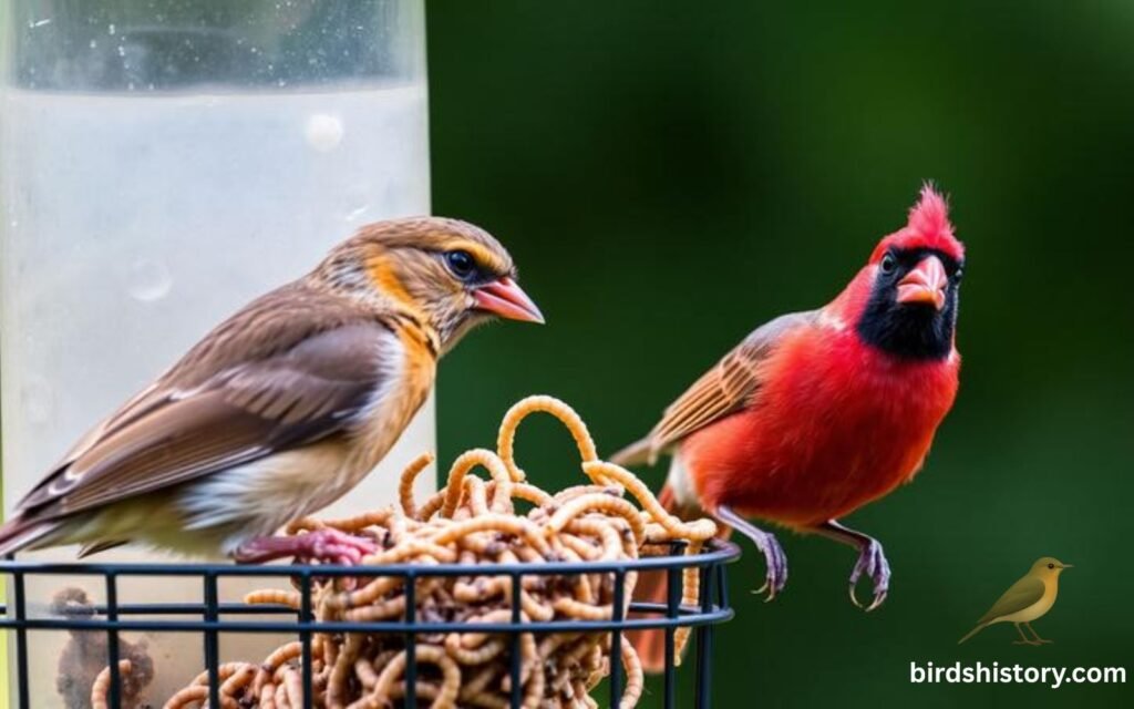 Which Birds Eat Mealworms