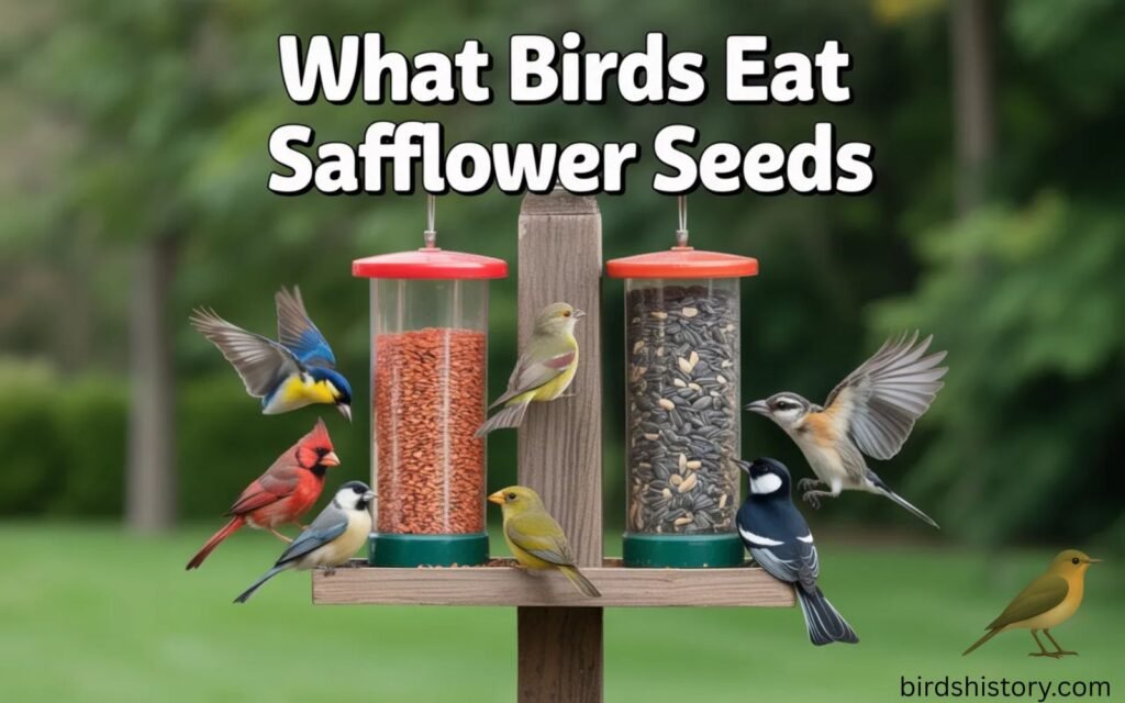 What Birds Eat Safflower Seeds