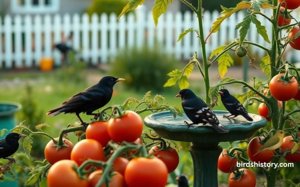 Which Birds Eat Tomatoes