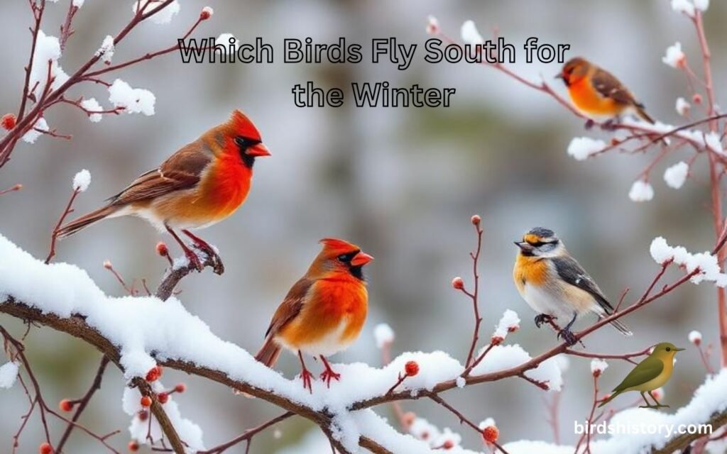 Which Birds Fly South for the Winter