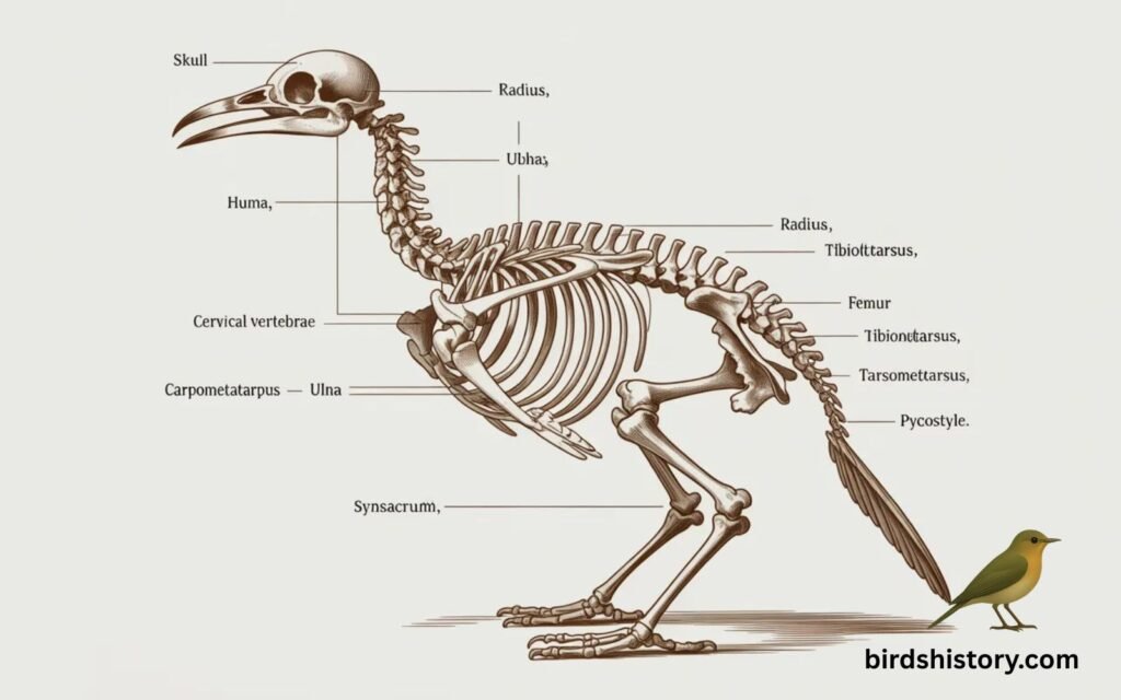 bird skeleton
