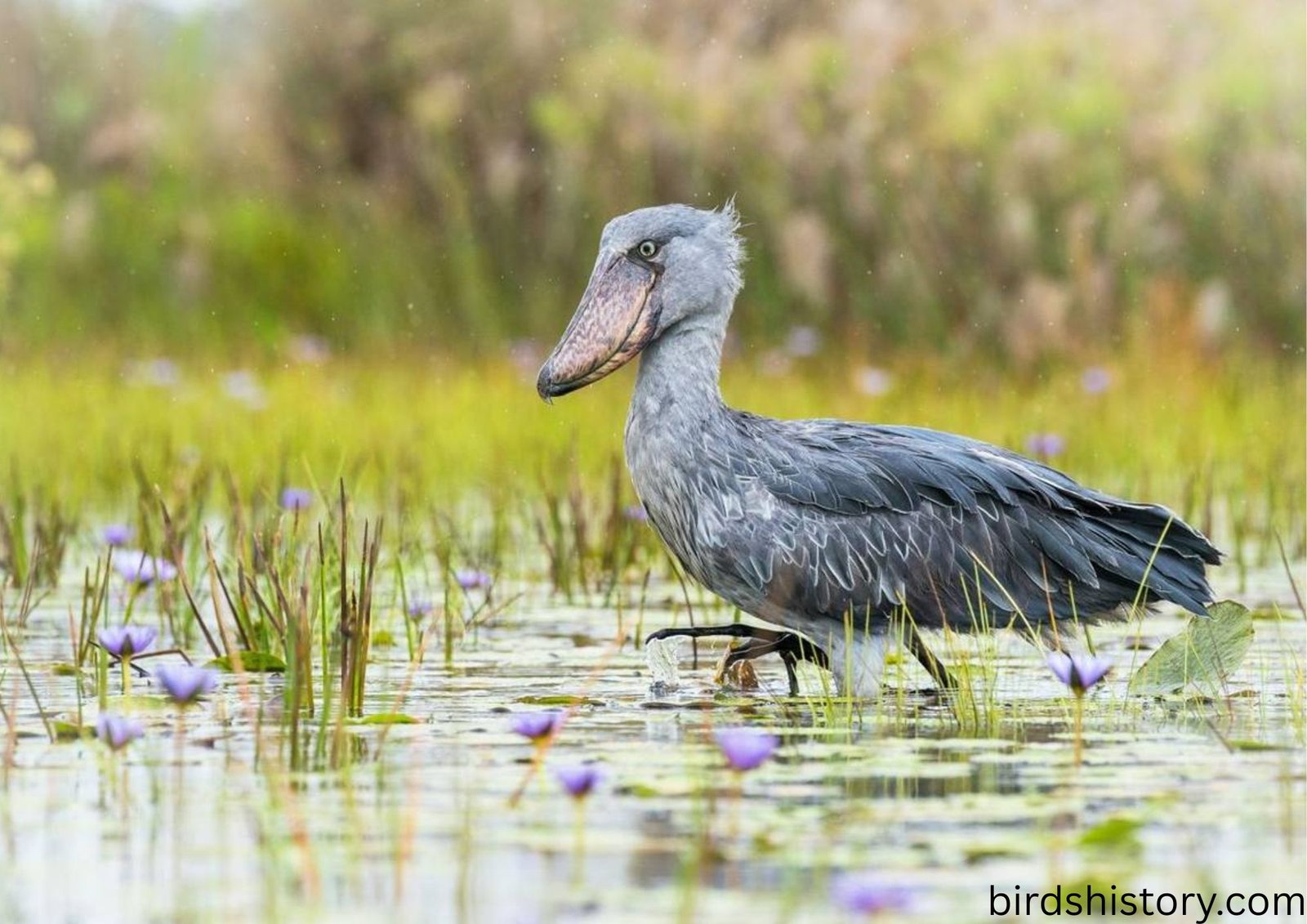 Shoebill: The Prehistoric Giant of Africa’s Wetlands