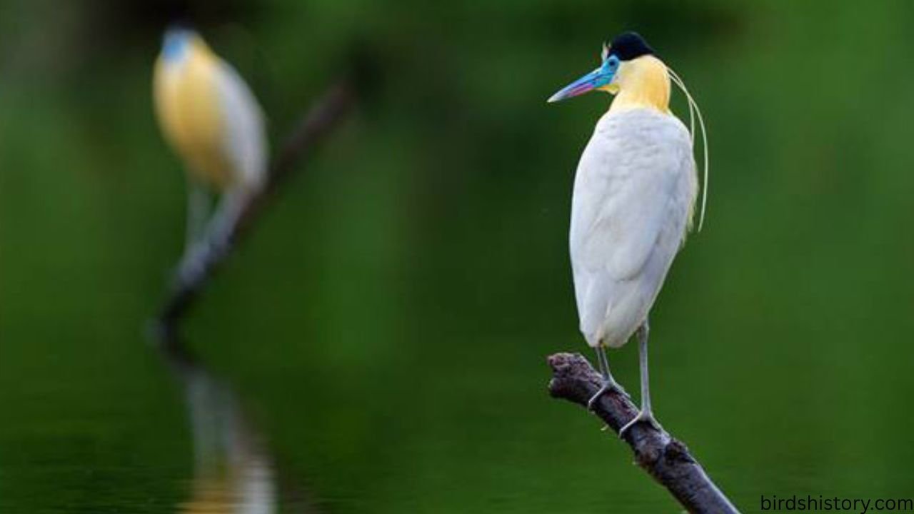 The Elegant Capped Heron