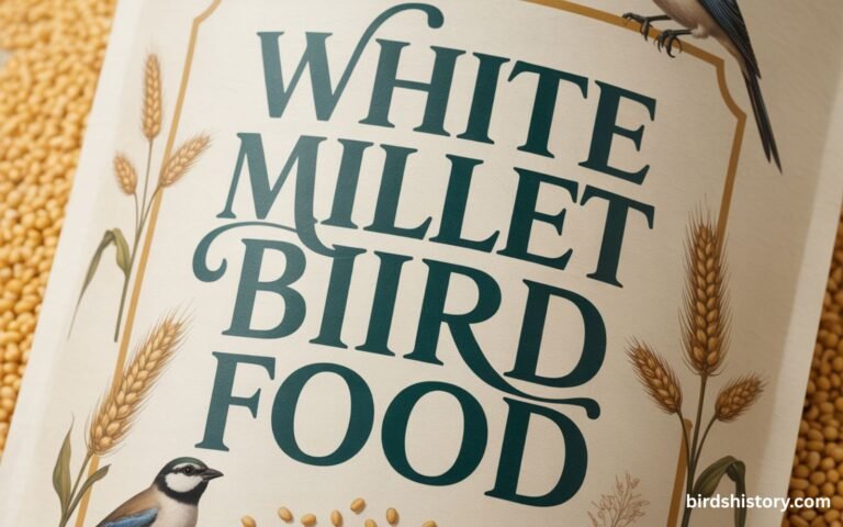 white millet bird food