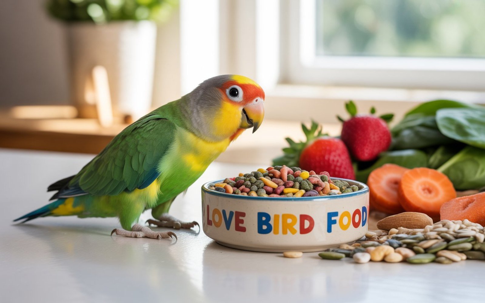 Love Bird Food