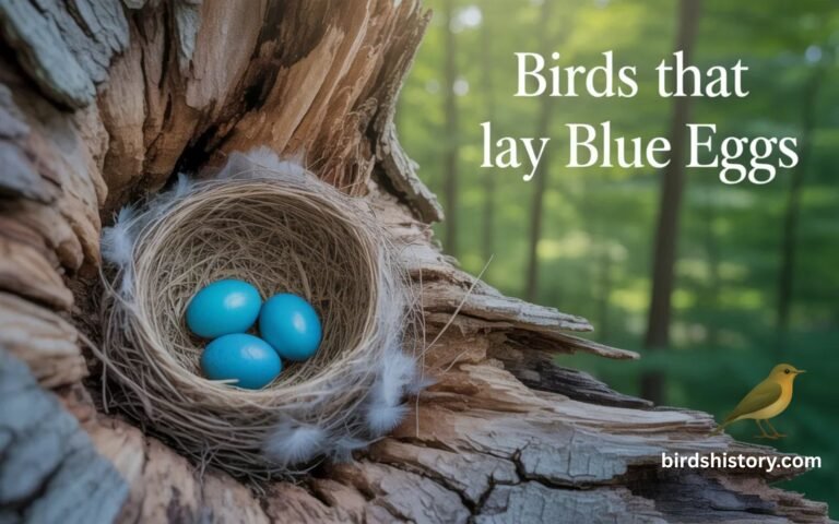 Birds That Lay Blue Eggs