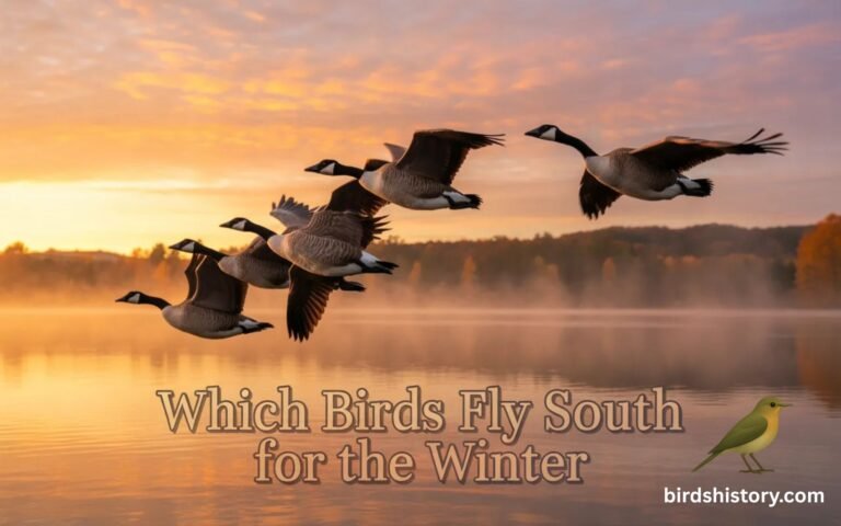 Which Birds Fly South for the Winter
