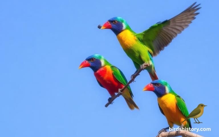 colorful birds,